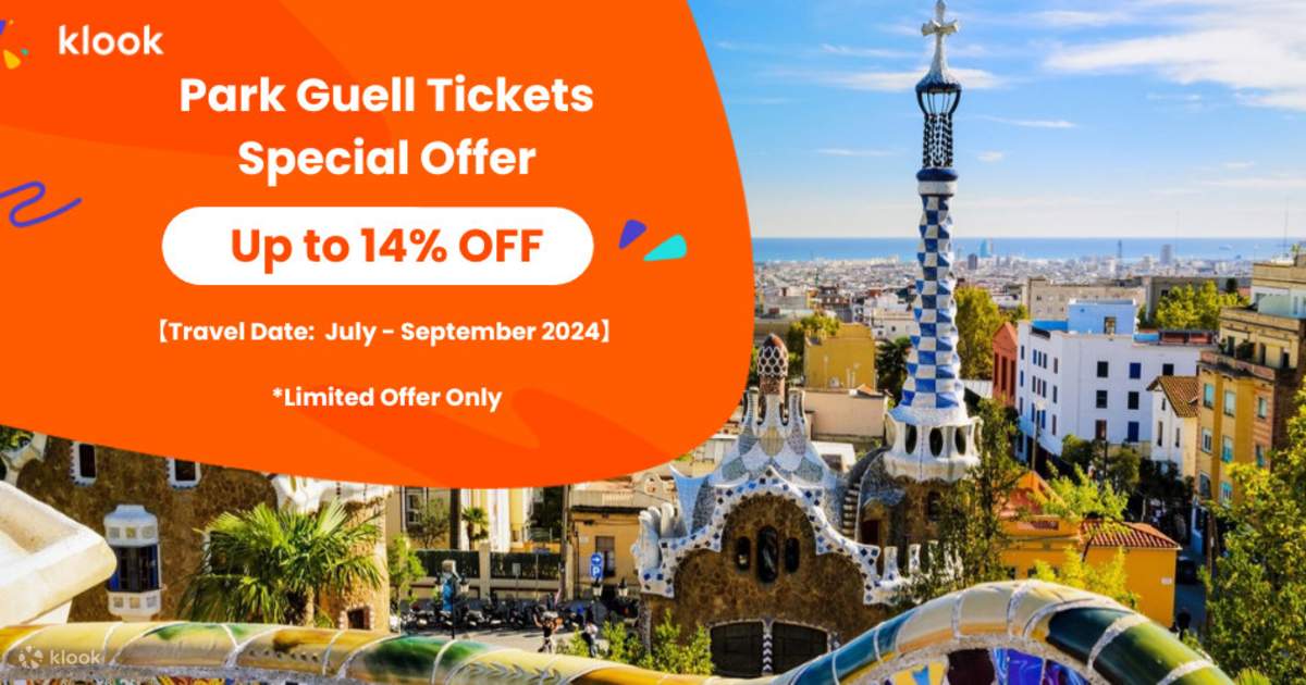 Billet pour le parc Güell à Barcelone, Espagne Klook Klook ÉtatsUnis